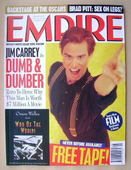 Empire magazine - Jim Carrey cover (May 1995 - Issue 71)