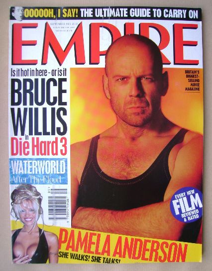 Empire magazine - Bruce Willis cover (September 1995 - Issue 75)