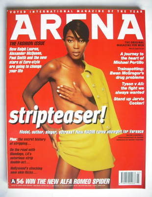 <!--1996-03-->Arena magazine - March 1996 - Naomi Campbell cover