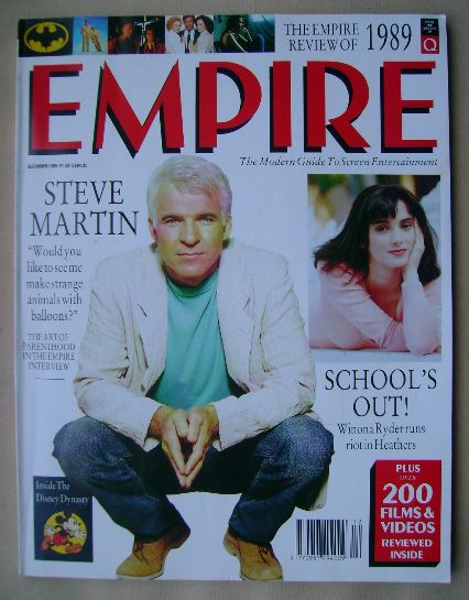 <!--1989-12-->Empire magazine - Steve Martin cover (December 1989 - Issue 6