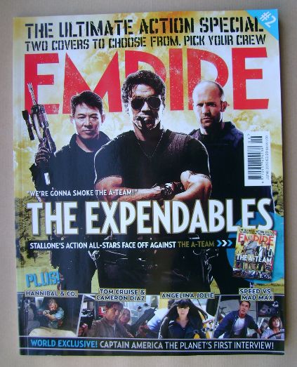 Empire magazine - The Expendables cover (June 2010 - Issue 252)
