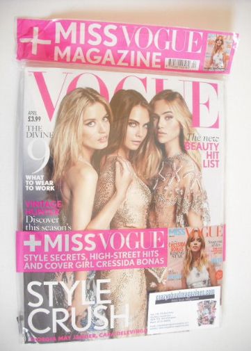 British Vogue magazine - April 2015
