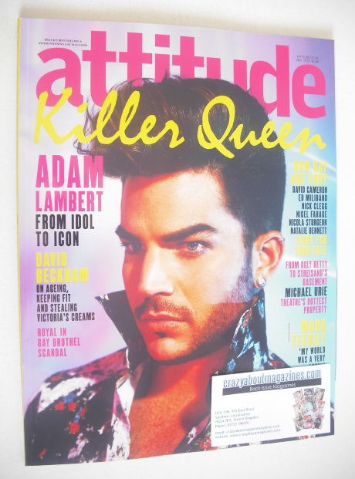 <!--2015-05-->Attitude magazine - Adam Lambert cover (May 2015)