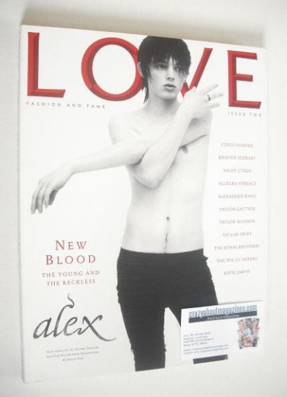 Love magazine - Issue 2 - Autumn/Winter 2009 - Alex Hartley cover