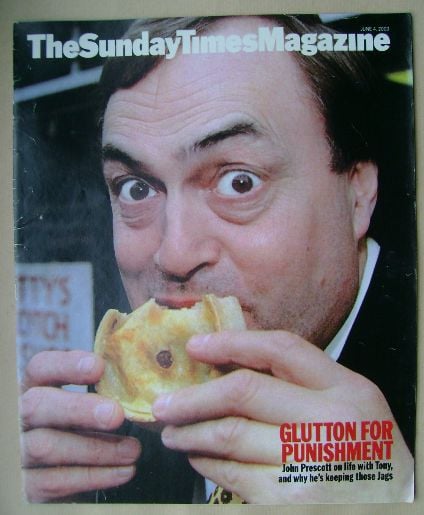 <!--2000-06-04-->The Sunday Times magazine - John Prescott cover (4 June 20
