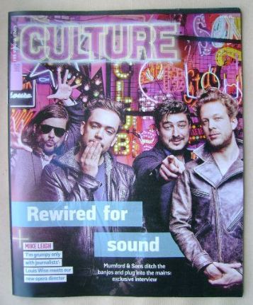 <!--2015-05-03-->Culture magazine - Mumford & Sons cover (3 May 2015)