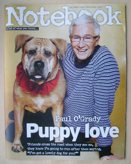 Notebook magazine - Paul O'Grady cover (14 December 2014)