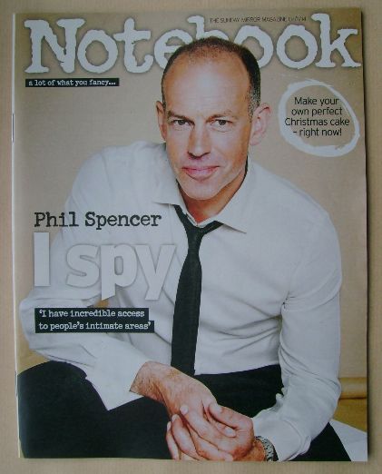Notebook magazine - Phil Spencer cover (2 November 2014)