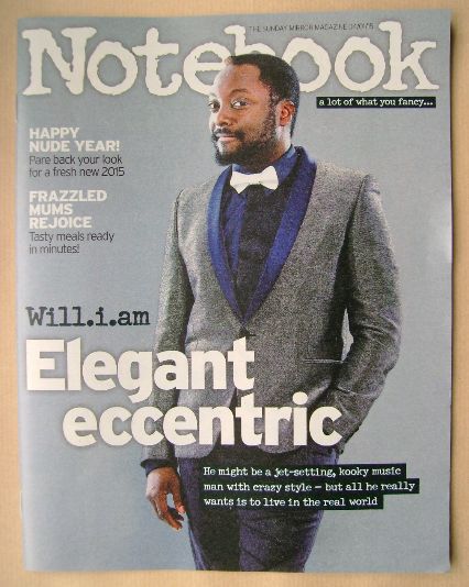 <!--2015-01-04-->Notebook magazine - Will.i.am cover (4 January 2015)