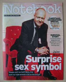Notebook magazine - Jake Wood cover (23 November 2014)