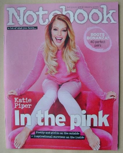 <!--2014-10-12-->Notebook magazine - Katie Piper cover (12 October 2014)