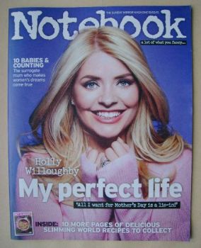 Notebook magazine - Holly Willoughby cover (15 March 2015)