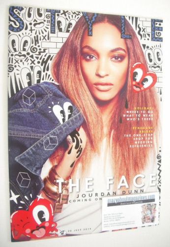Style magazine - Jourdan Dunn cover (20 July 2014)