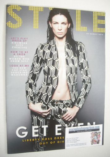 Style magazine - Liberty Ross cover (24 August 2014)