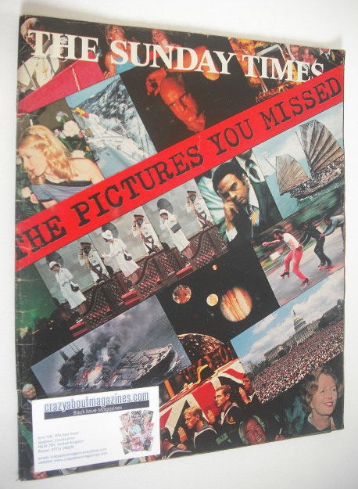 The Sunday Times magazine - The Pictures You Missed cover (1979 issue)