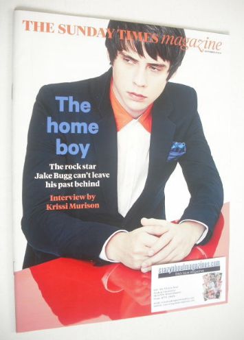 The Sunday Times magazine - Jake Bugg cover (21 September 2014)