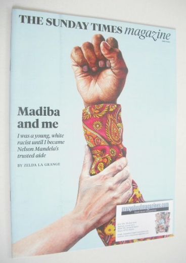 <!--2014-06-15-->The Sunday Times magazine - Madiba And Me cover (15 June 2