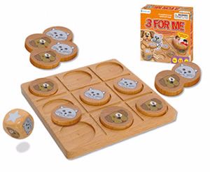 3 For Me Noughts and Crosses Game