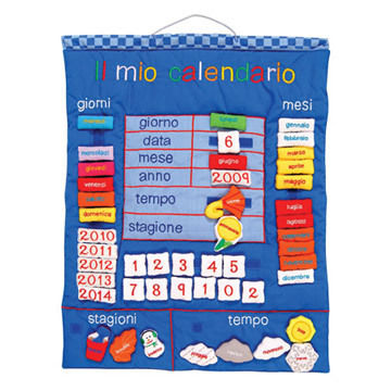 My Calendar In Italian (Il Mio Calendario)