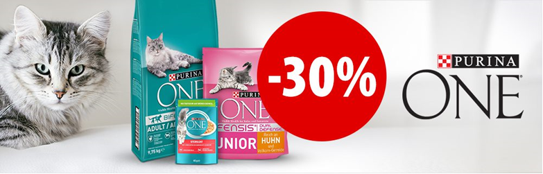 There's a 30% discount on Purina One Food! 