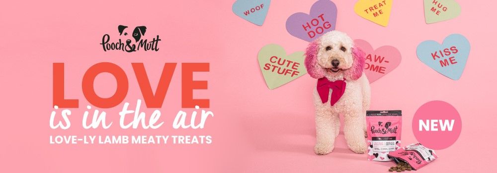 Take a look at their Love-ly Lamb Meaty Treats!