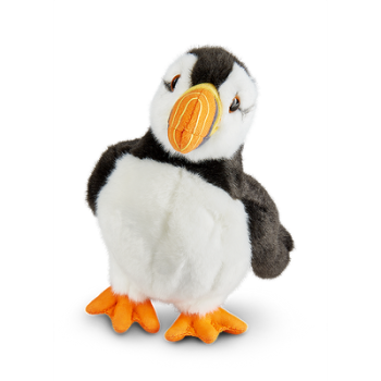 This cheeky puffin is a soft toy, available from Living Nature