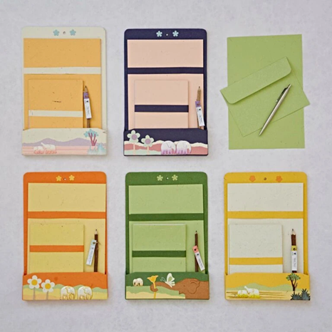 There's an elephant dun writing set too!