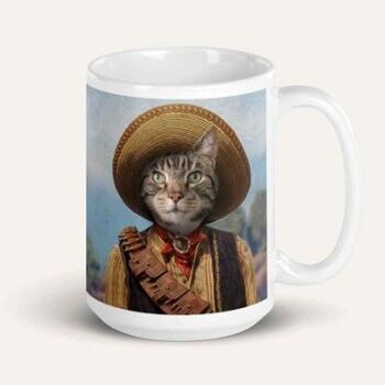 Purr & Mutt have custom pet art mugs!  Choose your design and get started!