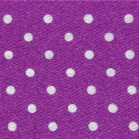 25mm Spotty Ribbon - Mini Purple 5932-19