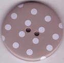 Button - Spotty Taupe 880 P1724