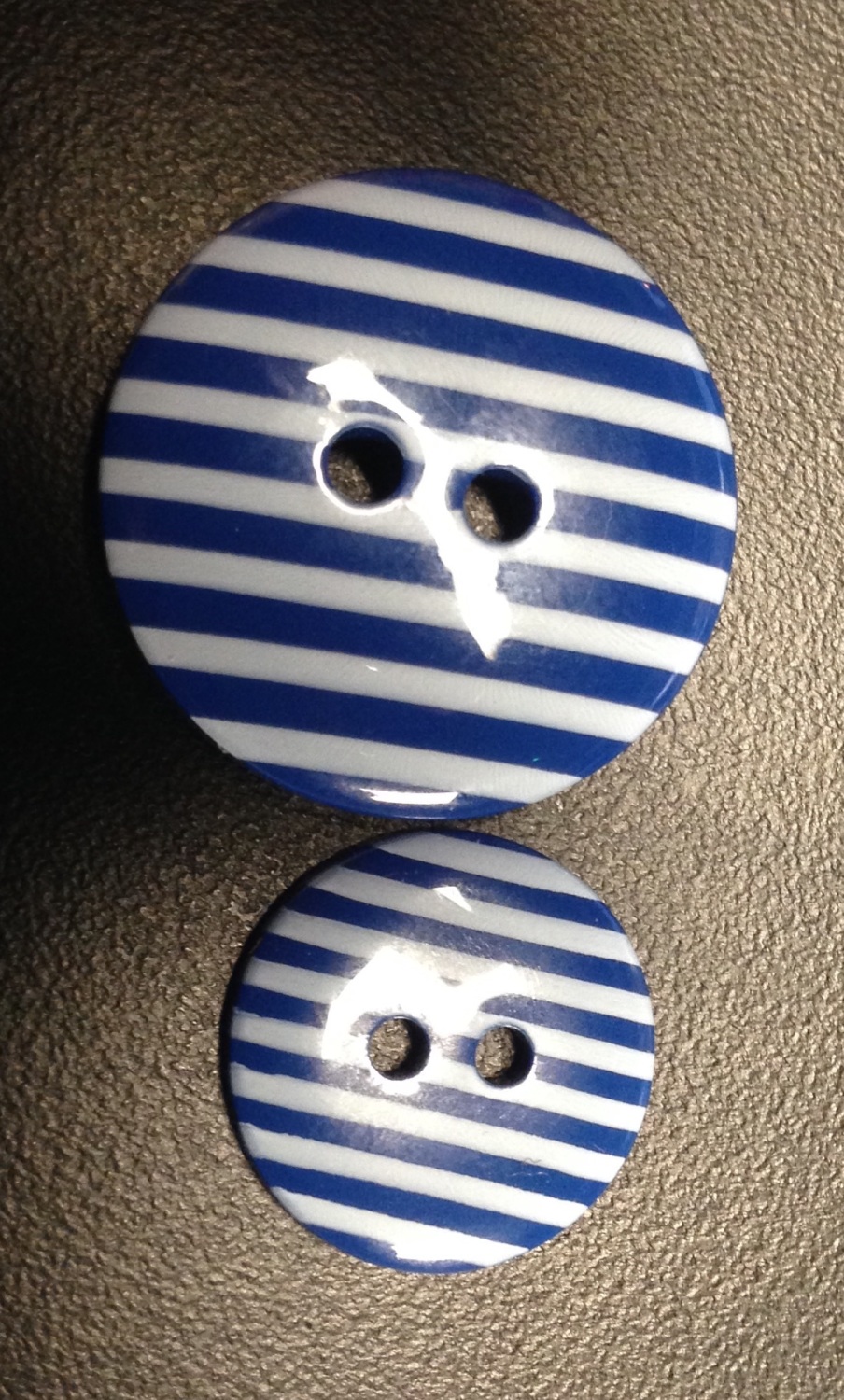 Buttons - Striped Royal Blue 765 P1725