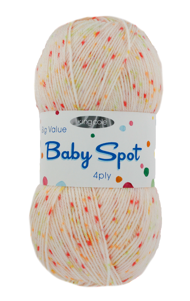 KING COLE BIG VALUE BABY 4 Ply SPOT