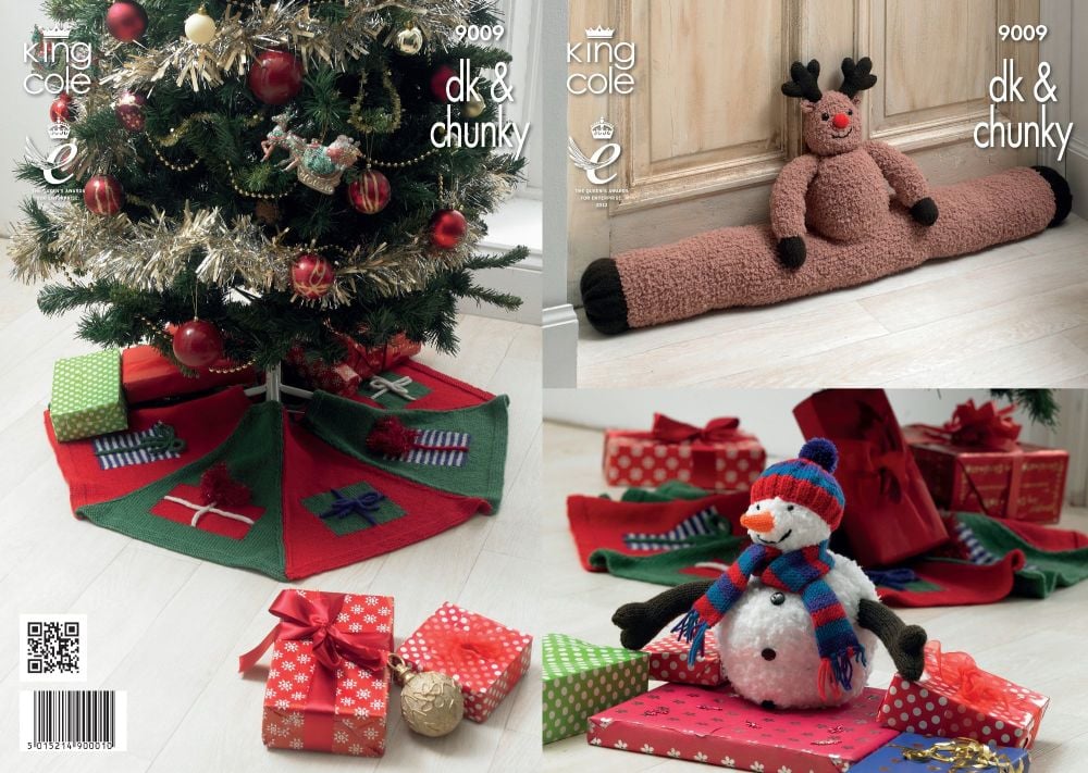 9009 Knitting Pattern DK & Chunky - Christmas
