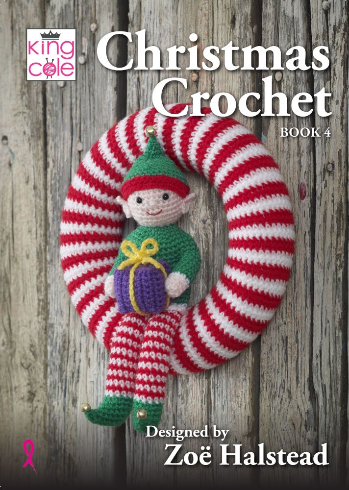 Christmas Crochet Book 4 - Designed by Zoe Halstead