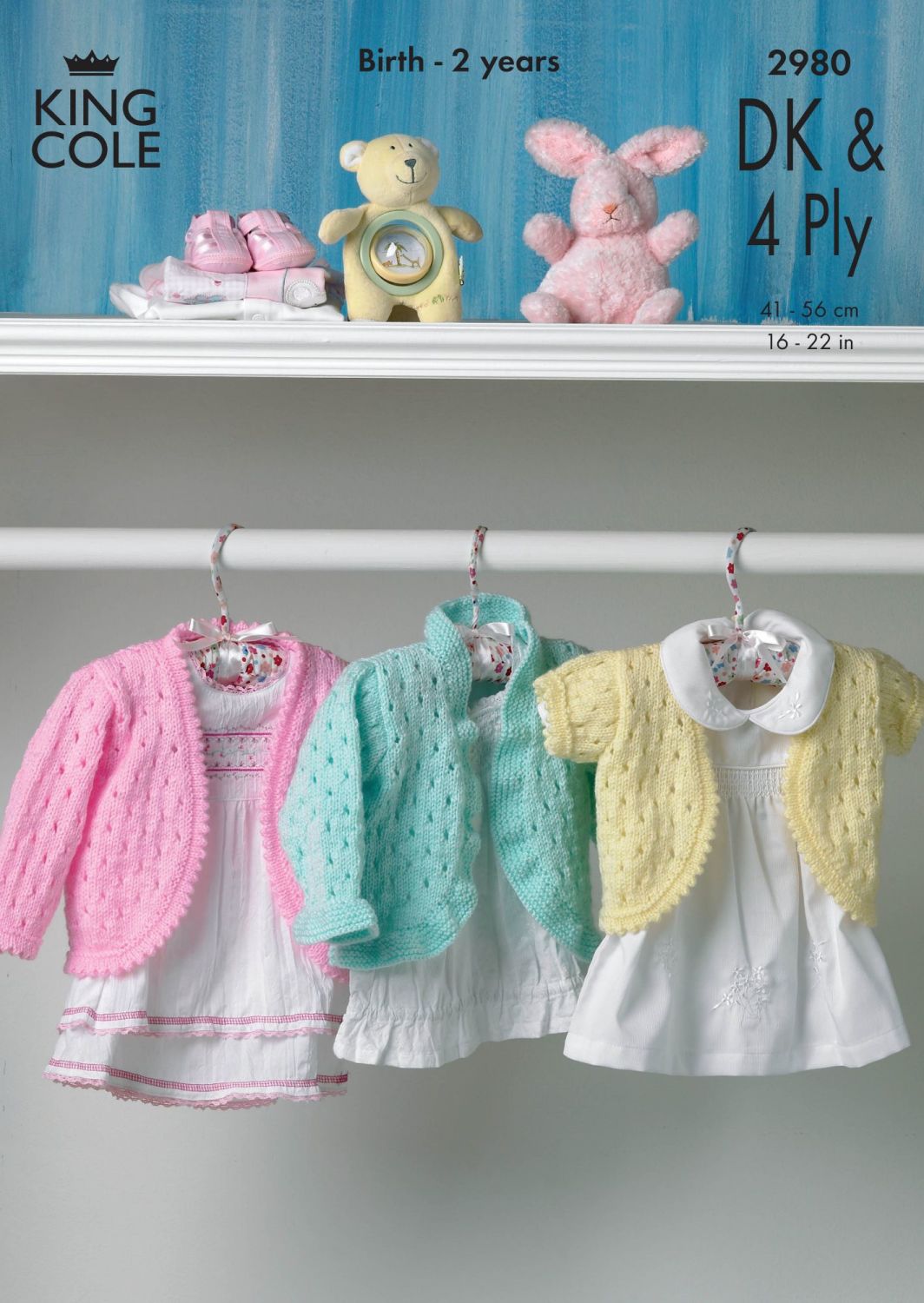 2980  DK & 4PLY - Knitting Pattern Babies