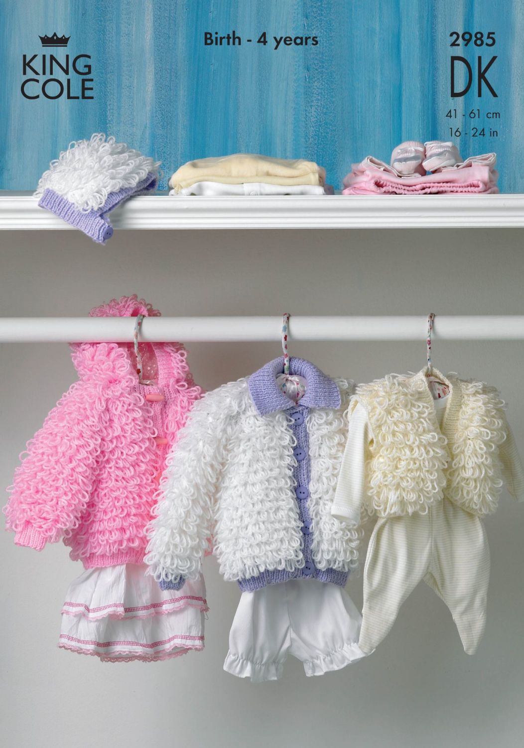 2985 DK - Knitting Pattern Babies