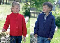 3256 Knitting Pattern - Chunky (Childs)