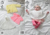 3778 Knitting Pattern DK - Premature - 12 Months
