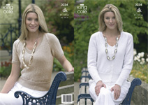 3234 Knitting Pattern - Ladie's Double Knit*