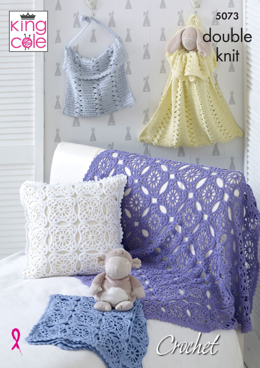 5073 Crochet Pattern - Double Knit