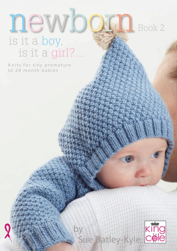 New Born Book 2 -  King Cole Knitting Patterns 