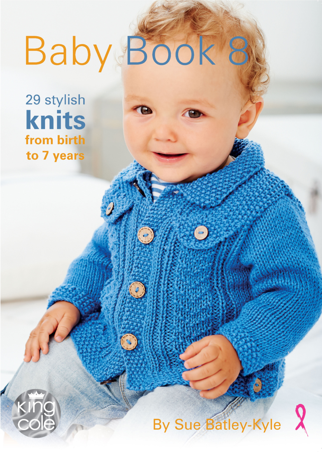 Baby Book 8 -  King Cole Knitting Patterns NEW