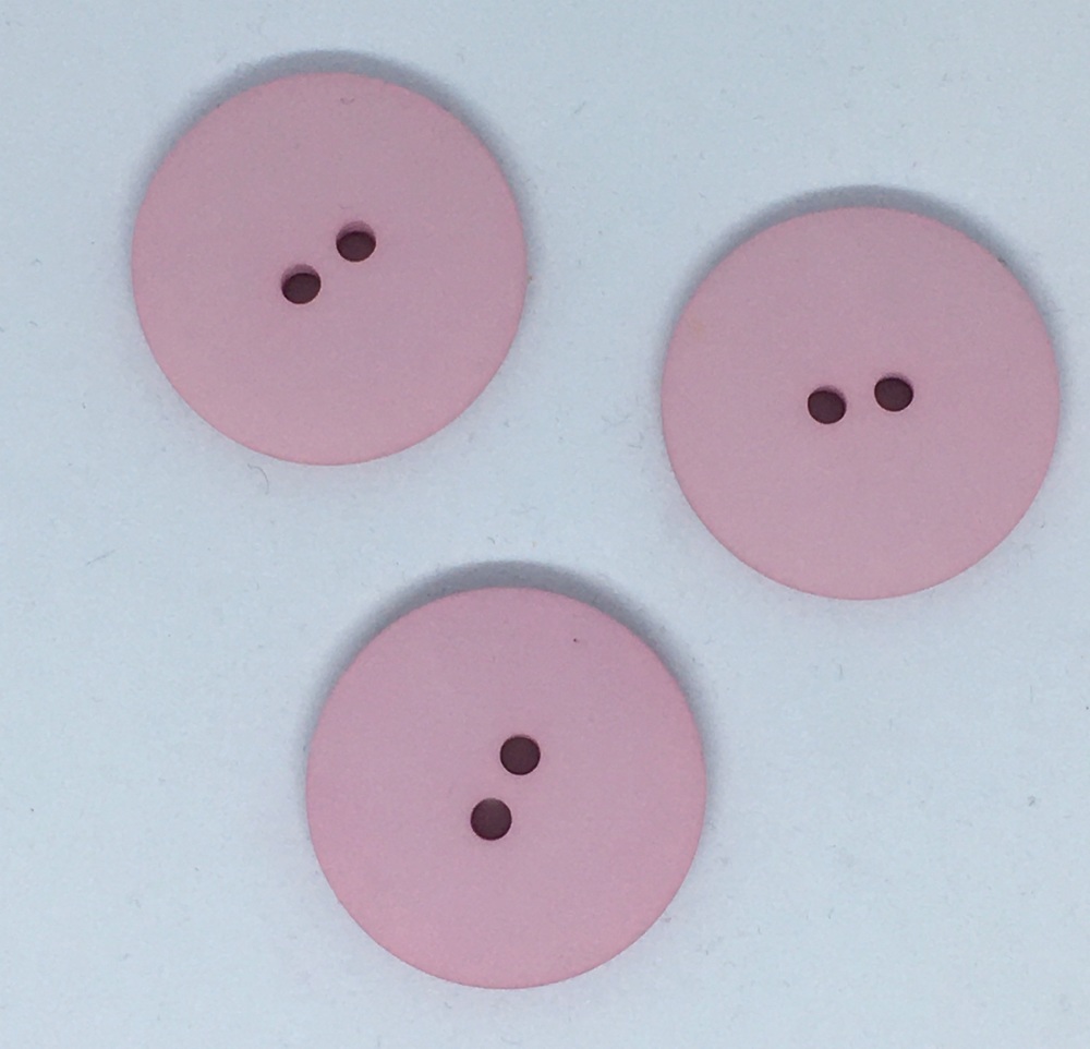 Plain Pale Pink Large Button Size 48 - P129/1114