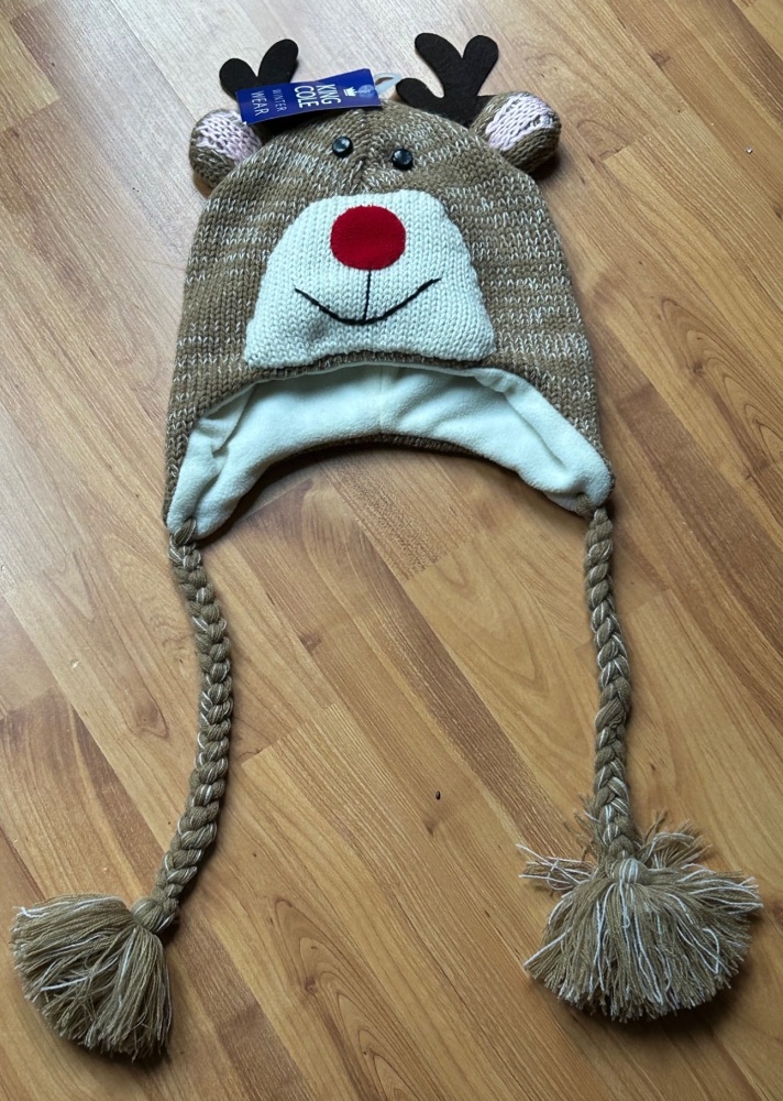 Reindeer Novelty Hat Child/Adult