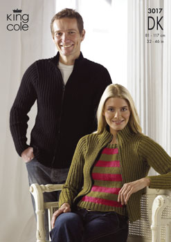 3017 DK - Knitting Pattern