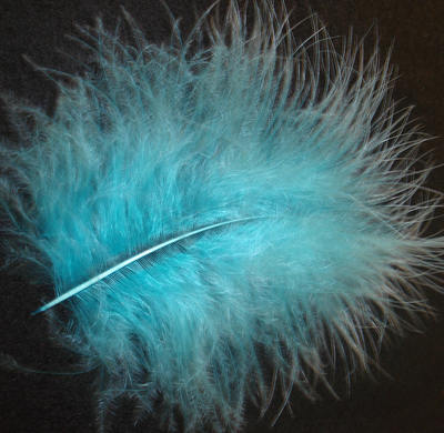 Marabou Feather - Turquoise