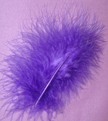 Marabou Feather - Purple