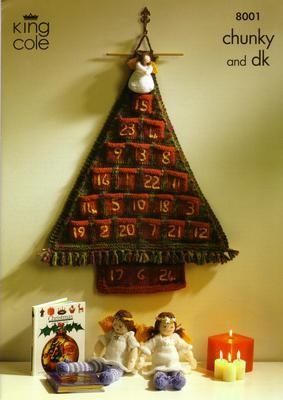 8001 Christmas Pattern - Chunky & DK - Knitting Pattern