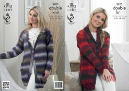 3825 Knittting Pattern DK - 32-42" Ladies*