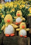 9020 Knitting Pattern Chunky & DK - Ducks in Cuddles Chunky